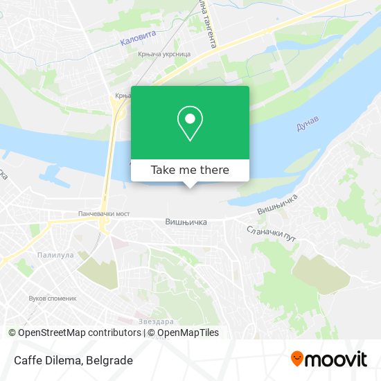 Caffe Dilema map