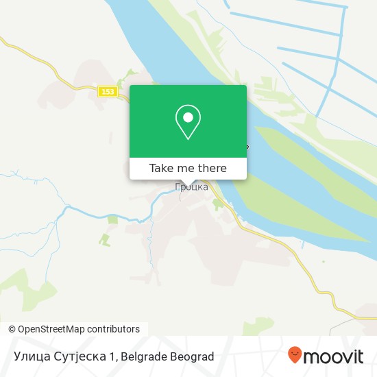 Улица Сутјеска 1 map