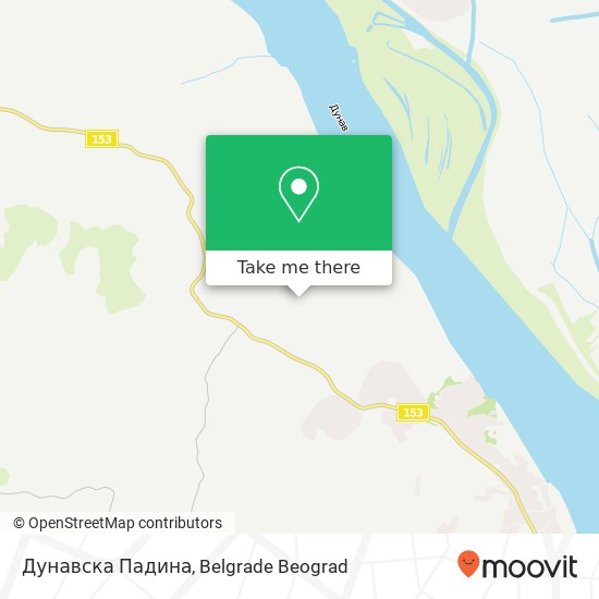 Дунавска Падина map