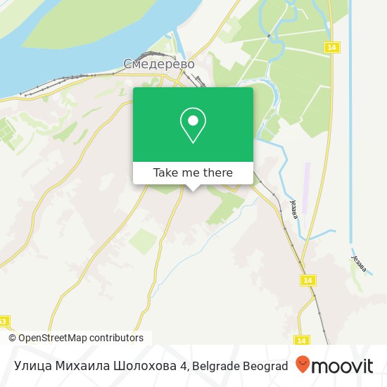 Улица Михаила Шолохова 4 map