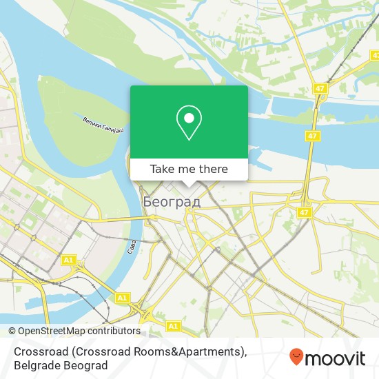 Crossroad (Crossroad Rooms&Apartments) map