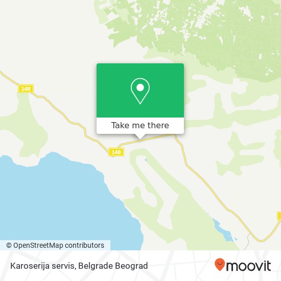 Karoserija servis map