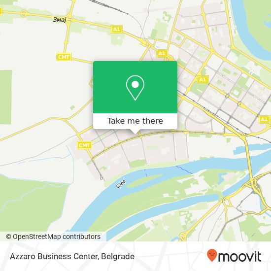Azzaro Business Center map