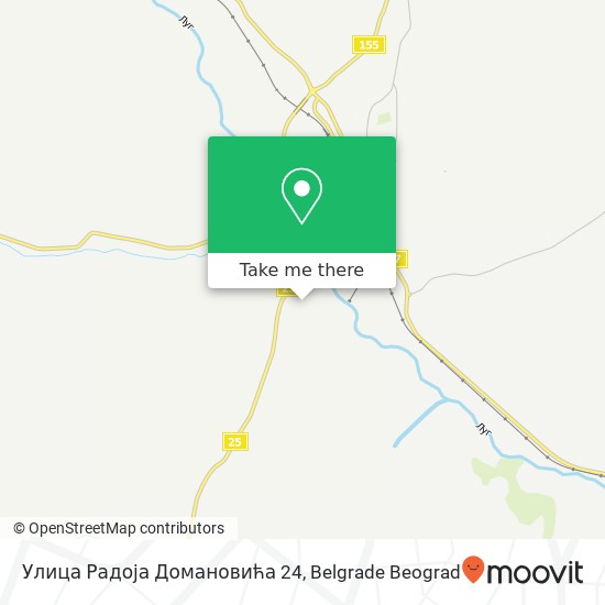 Улица Радоја Домановића 24 map