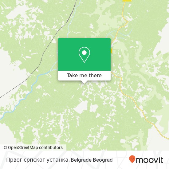 Првог српског устанка map