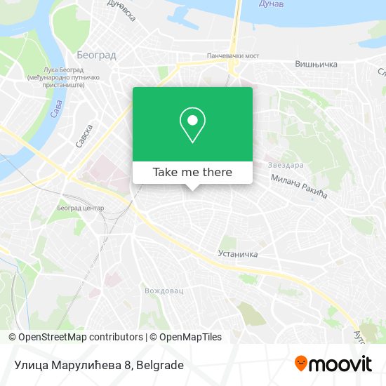 Улица Марулићева 8 map