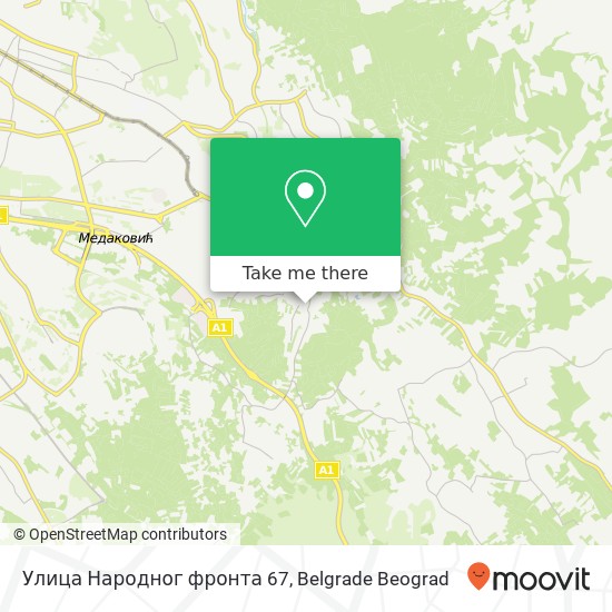 Улица Народног фронта 67 map