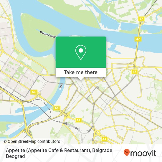 Appetite (Appetite Cafe & Restaurant) map