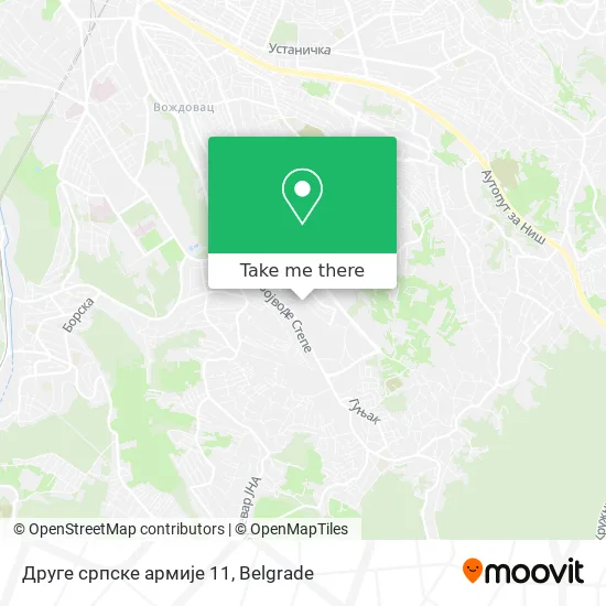 Друге српске армије 11 map