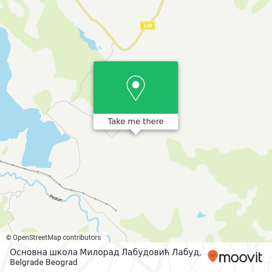 Основна школа Милорад Лабудовић Лабуд map