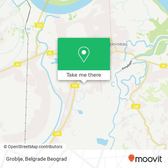 Groblje map