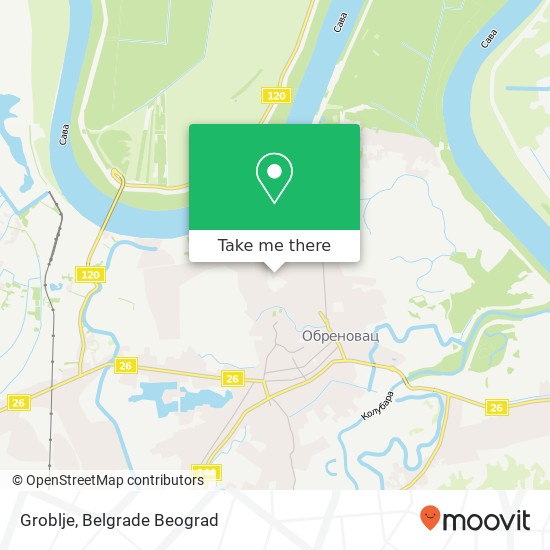 Groblje map