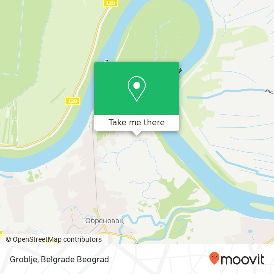 Groblje map