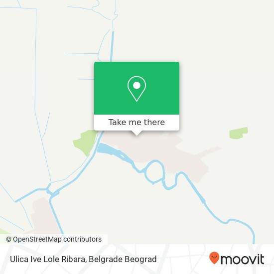 Ulica Ive Lole Ribara map