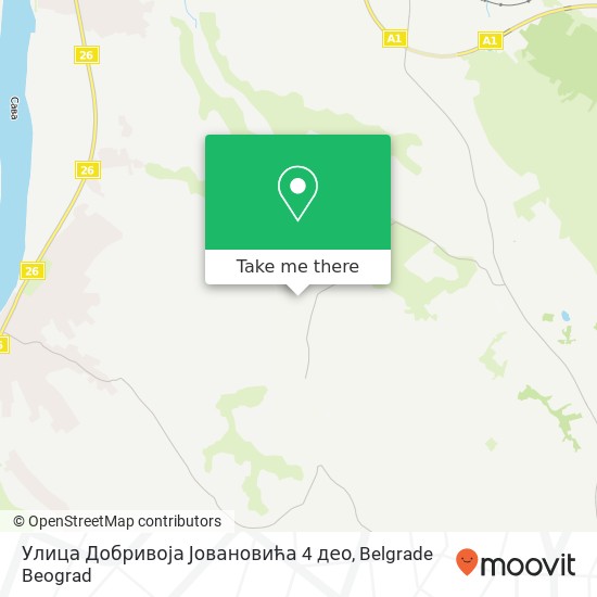 Улица Добривоја Јовановића 4 део map