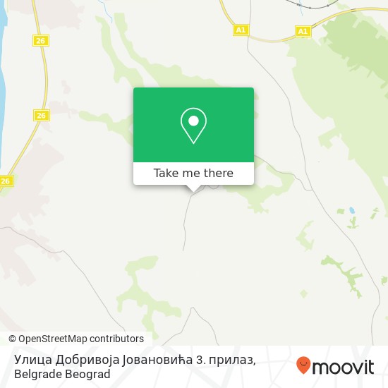 Улица Добривоја Јовановића 3. прилаз map