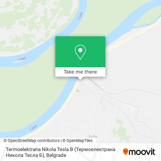 Termoelektrana Nikola Tesla B (Термоелектрана Никола Тесла Б) map