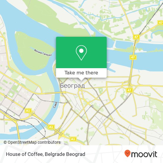 House of Coffee map