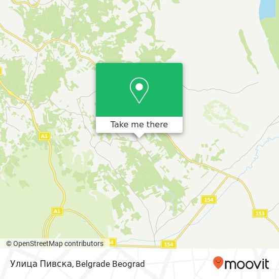 Улица Пивска map