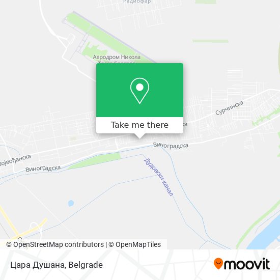 Цара Душана map