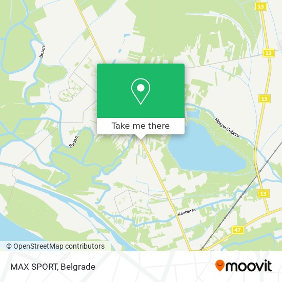 MAX SPORT map