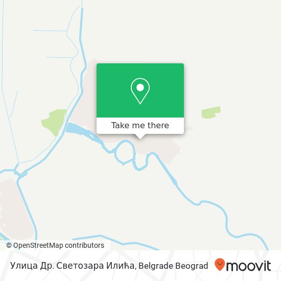 Улица Др. Светозара Илића map