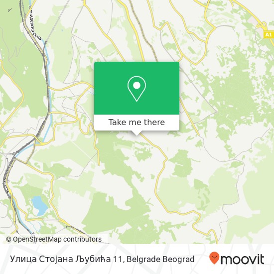 Улица Стојана Љубића 11 map