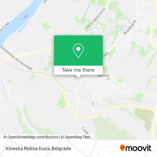 Kineska Robna Kuća map