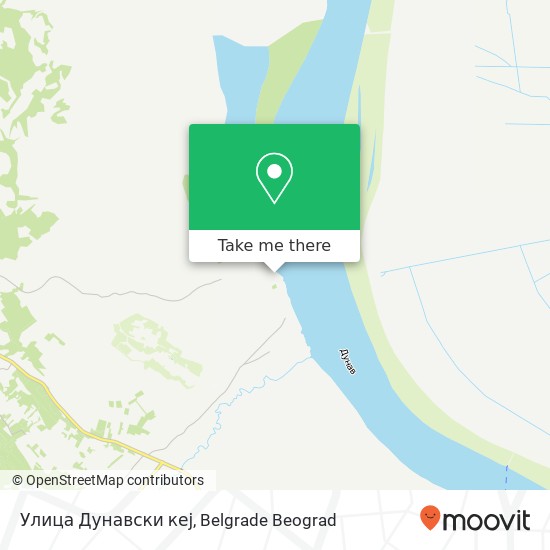 Улица Дунавски кеј map