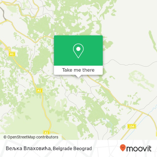 Вељка Влаховића map