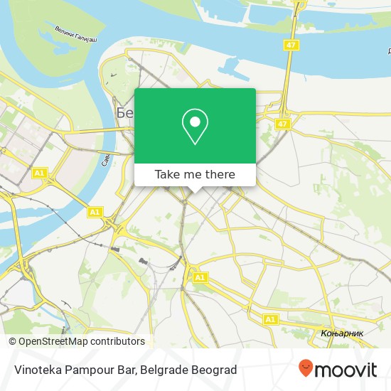 Vinoteka Pampour Bar map