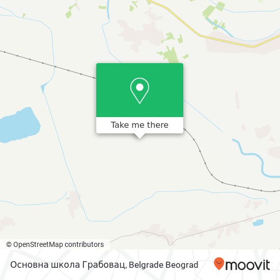 Основна школа Грабовац map