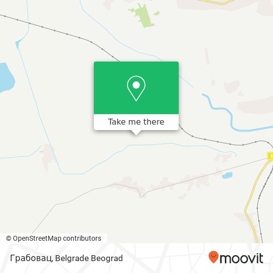 Грабовац map