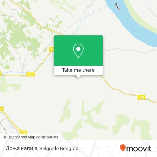 Доња капија map