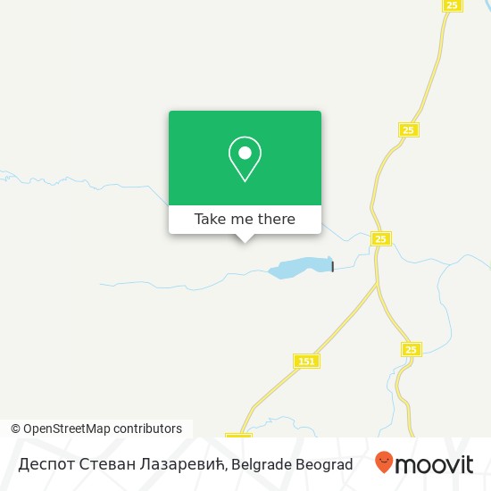 Деспот Стеван Лазаревић map