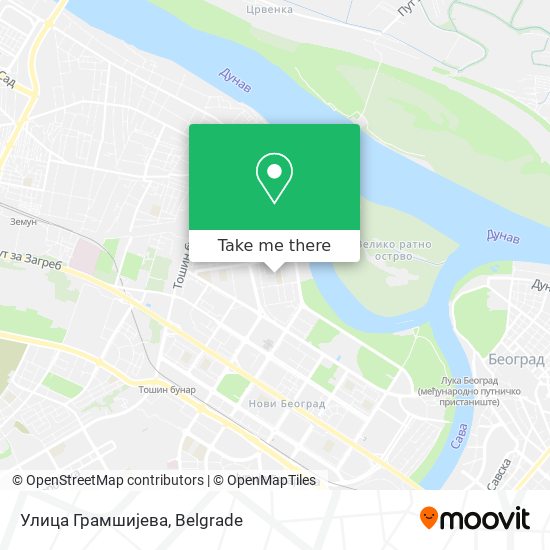 Улица Грамшијева map