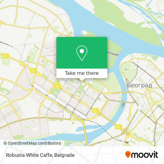 Robusta White Caffe map