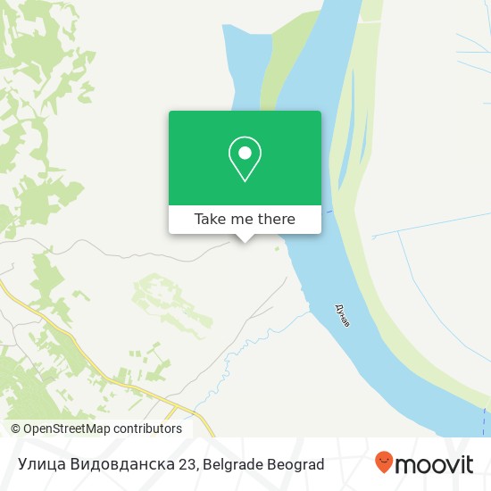 Улица Видовданска 23 map