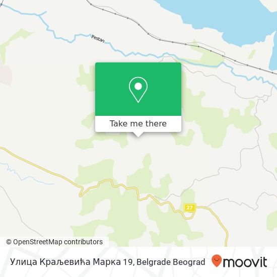 Улица Краљевића Марка 19 map