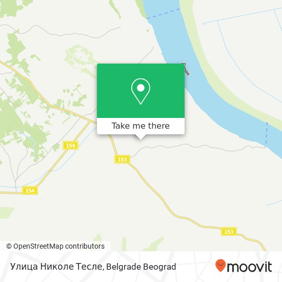 Улица Николе Тесле map