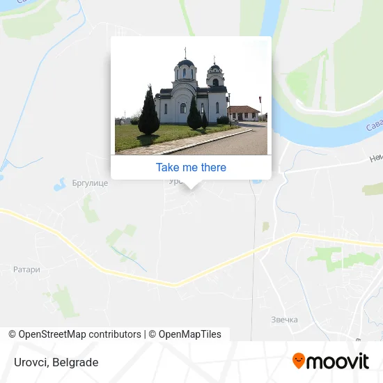 Urovci map