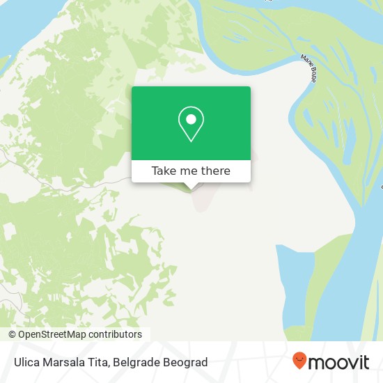 Ulica Marsala Tita map