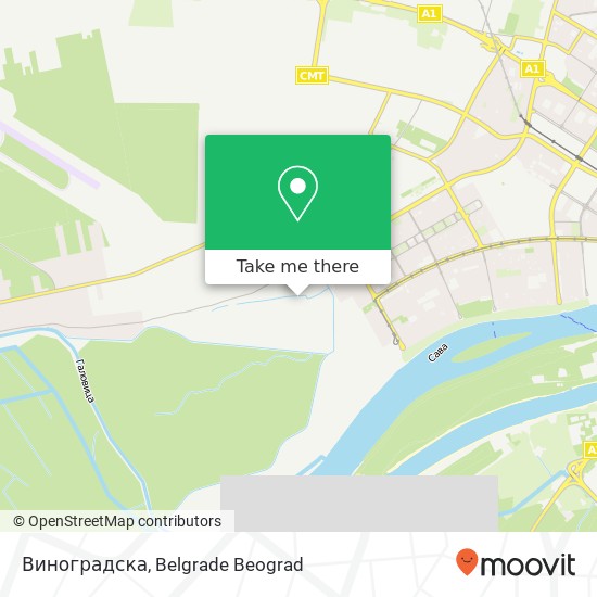 Виноградска map