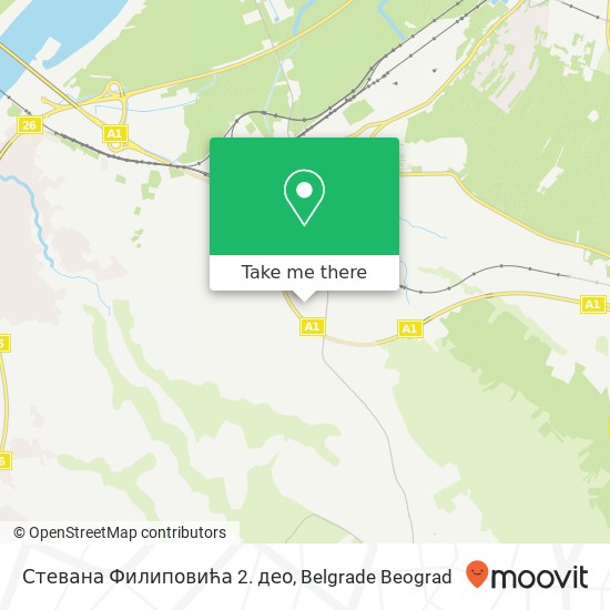 Стевана Филиповића 2. део map