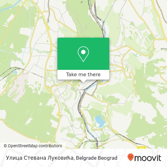 Улица Стевана Луковића map