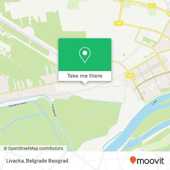 Livacka map