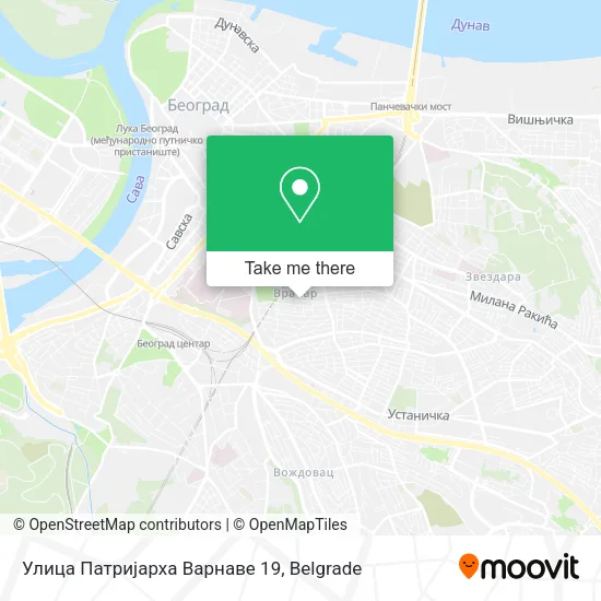 Улица Патријарха Варнаве 19 map