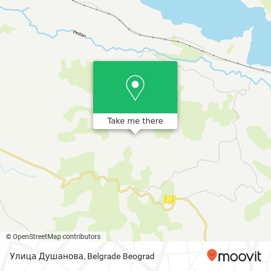 Улица Душанова map