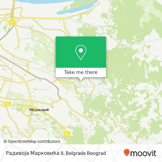 Радивоја Марковића 8 map