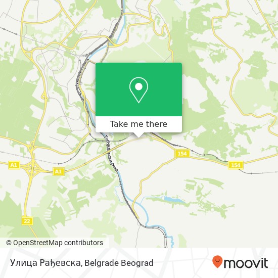 Улица Рађевска map